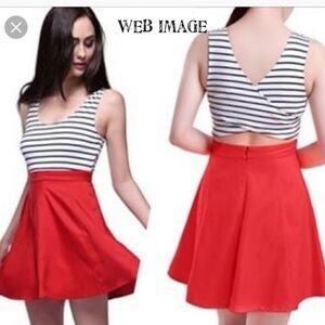 One piece skirt dress 